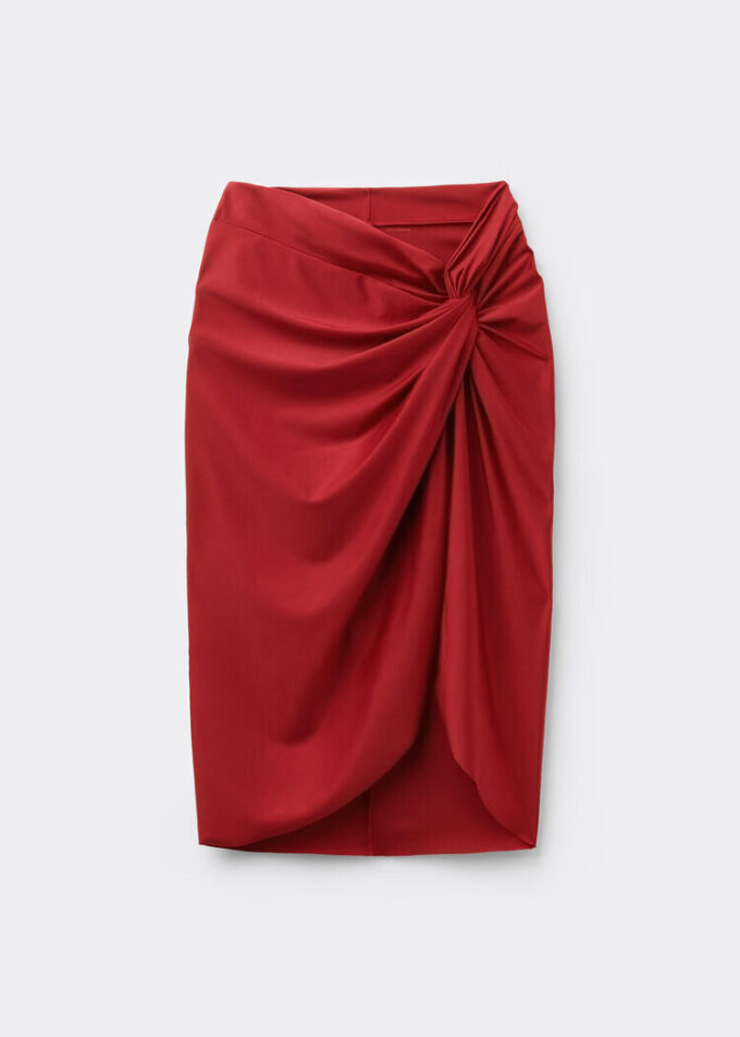 Pareo Skirt Shiny Satin Pareo Skirt Shiny Satin