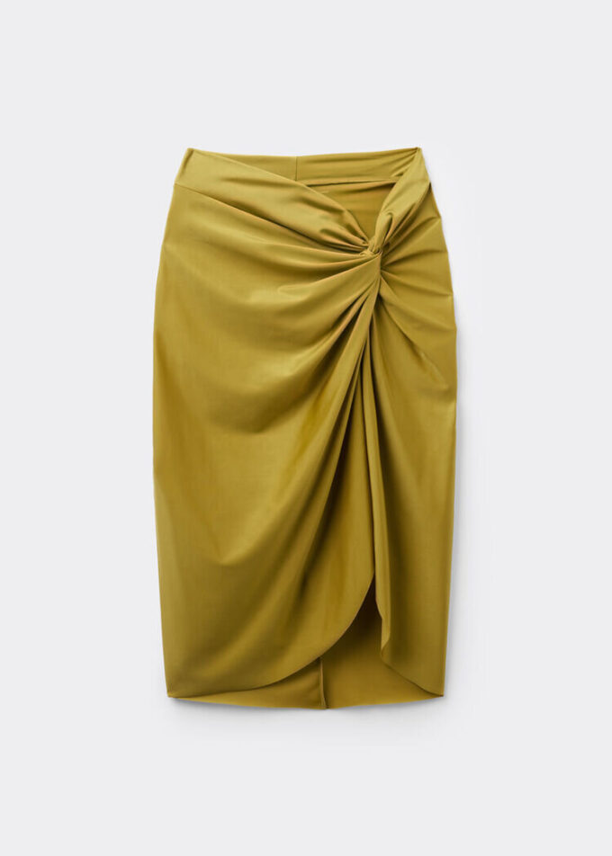 Pareo Skirt Shiny Satin Pareo Skirt Shiny Satin