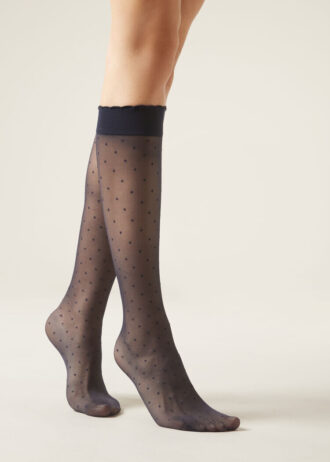 Patterned Knee-High Socks