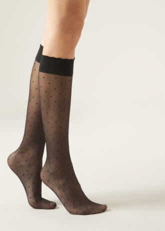 Patterned Knee-High Socks