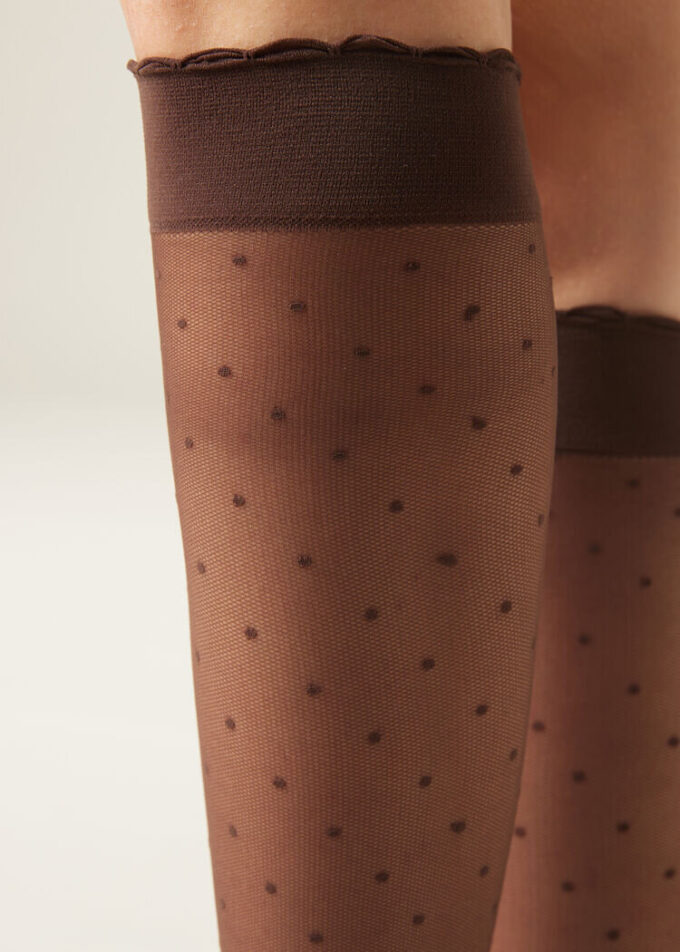 Patterned Knee-High Socks Patterned Knee-High Socks