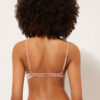 Push up Swimsuit Shiny Satin