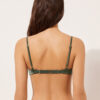 Push up Swimsuit Shiny Satin