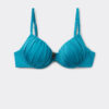 Push up Swimsuit Shiny Satin