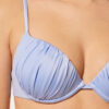 Push up Swimsuit Shiny Satin
