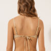 Push-Up Swimsuit Top Gold Waves Push-Up Swimsuit Top Gold Waves