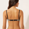 Push-Up Swimsuit Top Golden Stripes Push-Up Swimsuit Top Golden Stripes