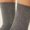 Ribbed Glitter Socks