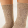 Ribbed Glitter Socks