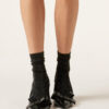 Ribbed Glitter Socks