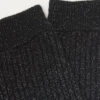 Ribbed Glitter Socks