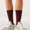 Ribbed Mid-Calf Socks