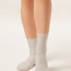 Ribbed Short Socks
