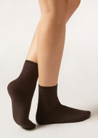Ribbed Short Socks