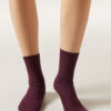 Ribbed Short Socks