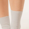 Ribbed Short Socks