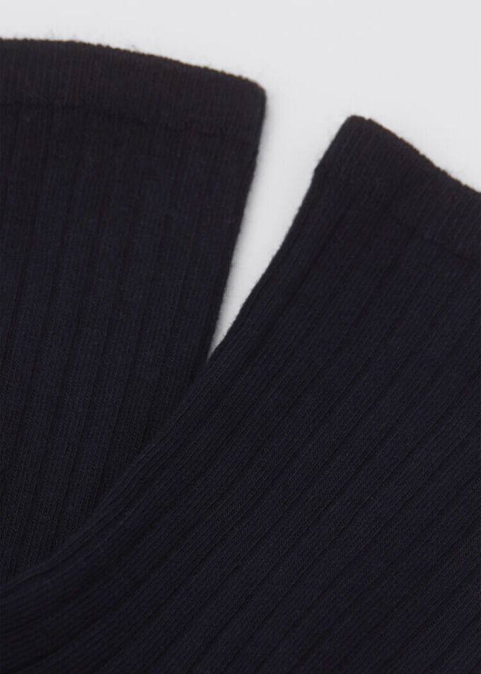 Ribbed Short Socks