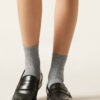 Ribbed Short Socks