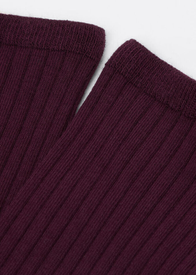 Ribbed Short Socks