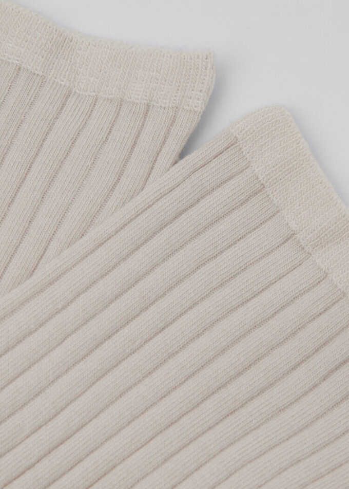 Ribbed Short Socks