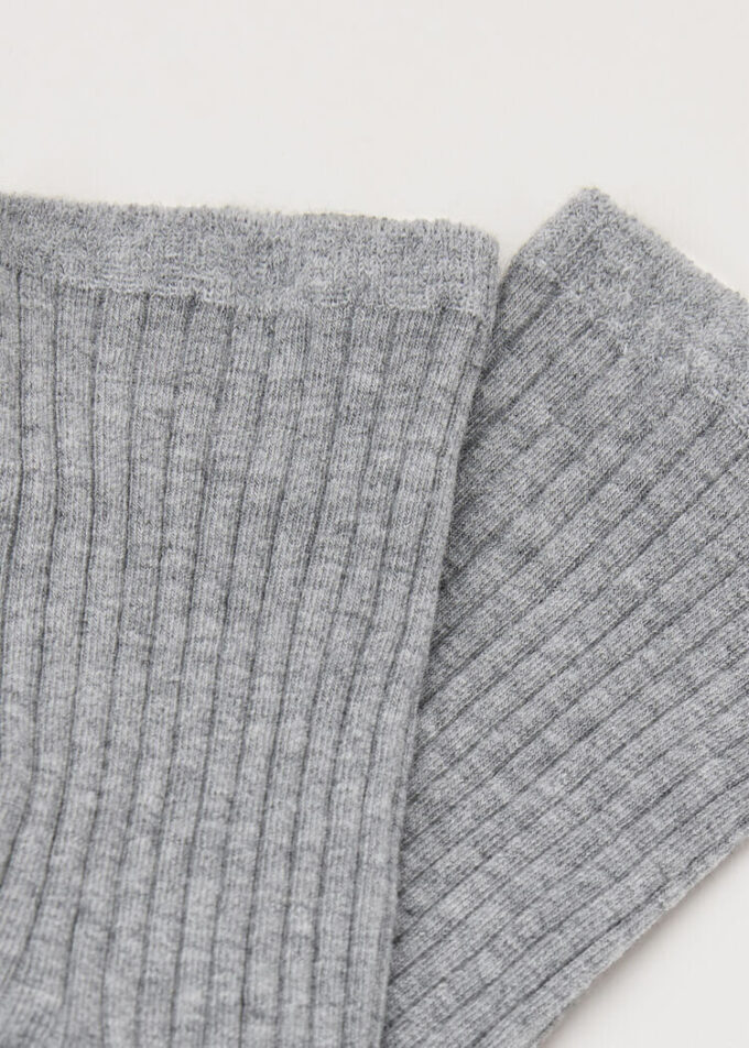 Ribbed Short Socks