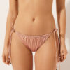 Satin Brazilian String Bikini Bottoms Satin Brazilian String Bikini Bottoms