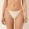 Satin Brazilian String Bikini Bottoms Satin Brazilian String Bikini Bottoms