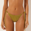 Satin Brazilian String Bikini Bottoms Satin Brazilian String Bikini Bottoms