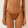 Satin Brazilian String Bikini Bottoms Satin Brazilian String Bikini Bottoms