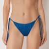 Satin Brazilian String Bikini Bottoms Satin Brazilian String Bikini Bottoms