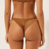 Satin Brazilian String Bikini Bottoms Satin Brazilian String Bikini Bottoms