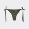 Satin Brazilian String Bikini Bottoms Satin Brazilian String Bikini Bottoms