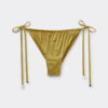 Satin Brazilian String Bikini Bottoms Satin Brazilian String Bikini Bottoms