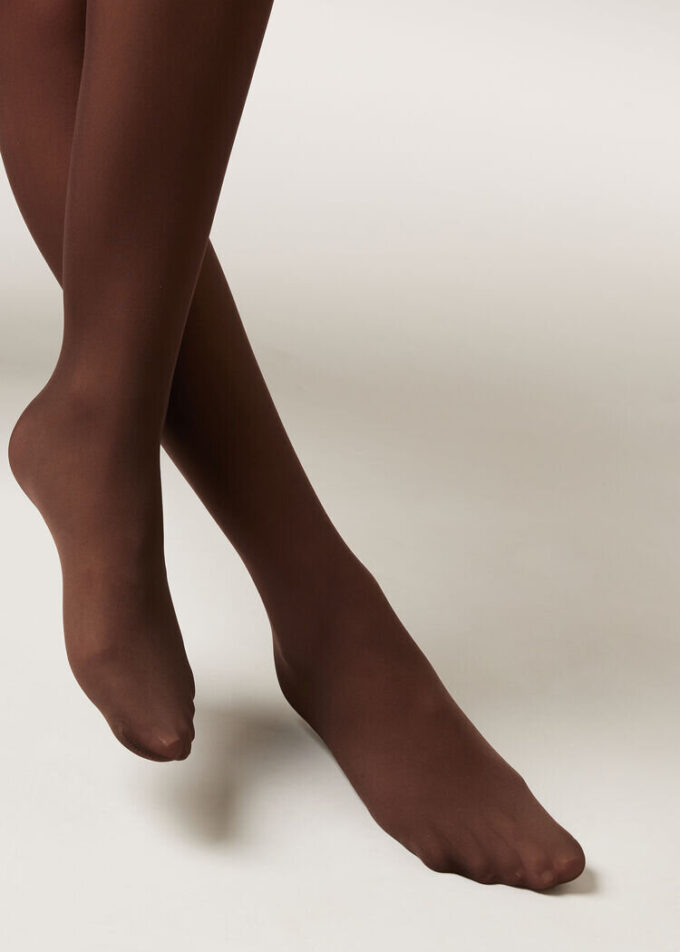 Semi-Opaque Matte Invisible 30 Denier Tights Semi-Opaque Matte Invisible 30 Denier Tights