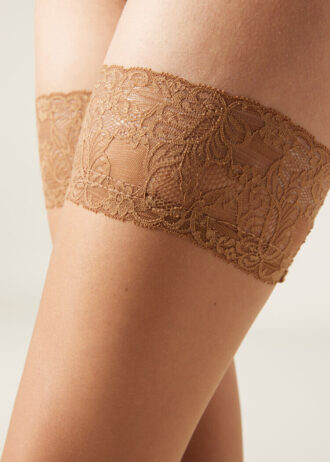 Sheer 20 Denier Thigh High Stockings