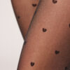 Sheer 30 Denier Mini Heart Tights Sheer 30 Denier Mini Heart Tights