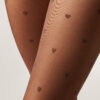 Sheer 30 Denier Mini Heart Tights Sheer 30 Denier Mini Heart Tights