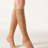Sheer Diamond Pattern Knee High Socks Sheer Diamond Pattern Knee High Socks