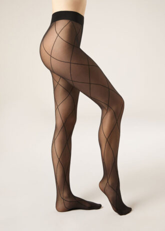 Sheer Diamonds Tights