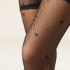 Sheer Heart Thigh High Stockings Sheer Heart Thigh High Stockings