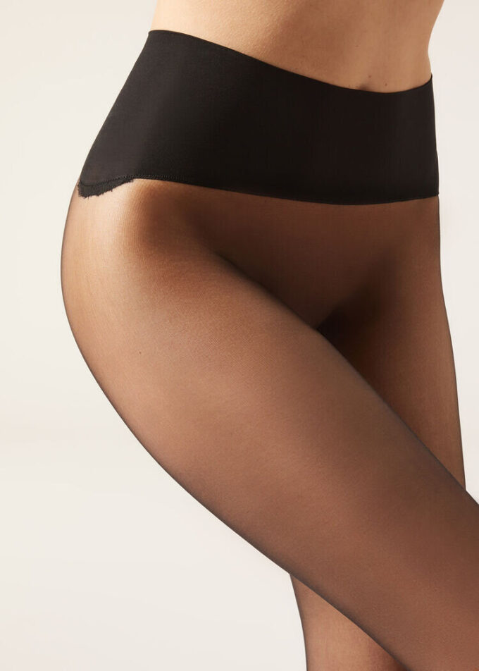 Sheer Matte Invisible Make up Effect 15 Denier Tights Sheer Matte Invisible Make up Effect 15 Denier Tights