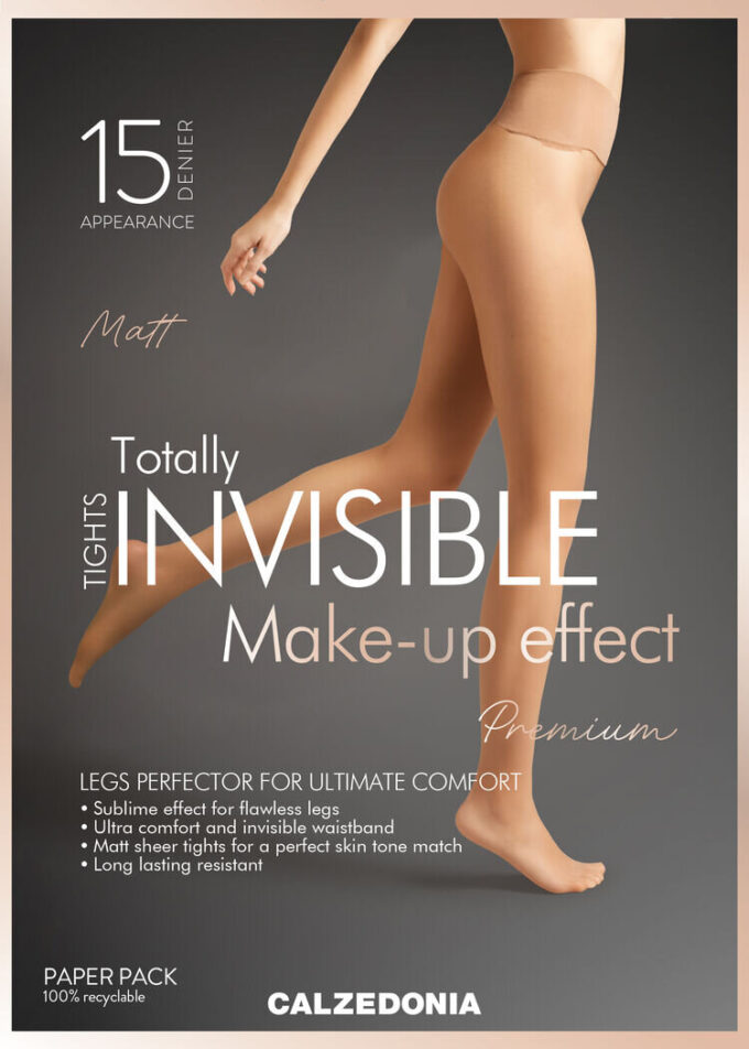 Sheer Matte Invisible Make up Effect 15 Denier Tights Sheer Matte Invisible Make up Effect 15 Denier Tights