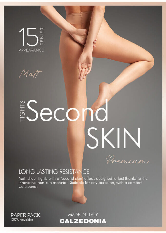 Sheer Matte Second Skin Resistant 15 Denier Tights Sheer Matte Second Skin Resistant 15 Denier Tights