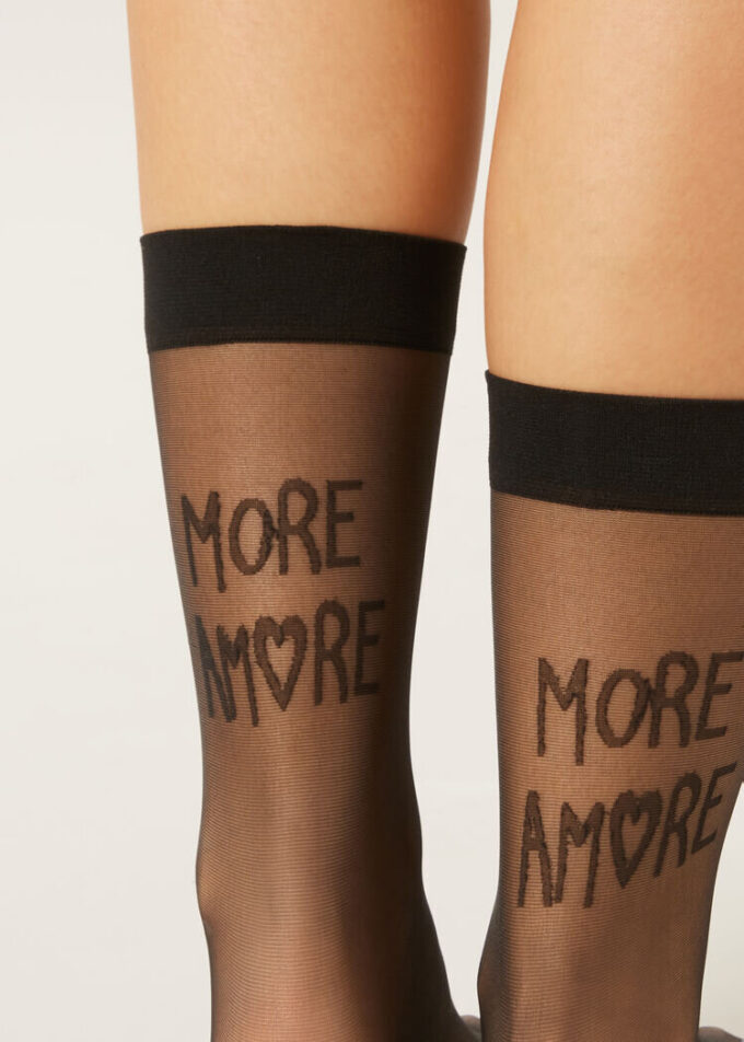 Sheer More Amore Socks Sheer More Amore Socks
