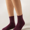 Short Socks with Trimmed Cuffs Short Socks with Trimmed Cuffs