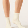 Short Socks with Trimmed Cuffs Short Socks with Trimmed Cuffs