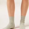Short Socks with Trimmed Cuffs Short Socks with Trimmed Cuffs