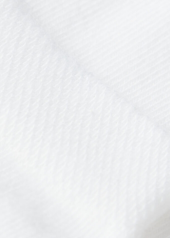 Short Socks with Trimmed Cuffs