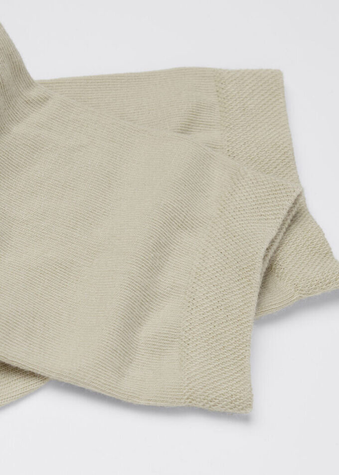 Short Socks with Trimmed Cuffs Short Socks with Trimmed Cuffs