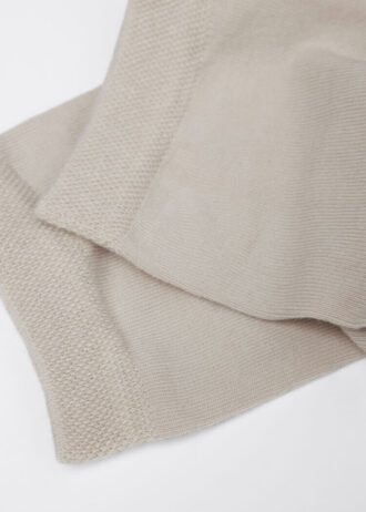 Short Socks with Trimmed Cuffs